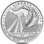 2026-W 1 oz Proof Platinum American Eagle Declaration of Independence (w/Box & COA)