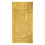 5 Florida Goldback 1/200 oz 24K Gold Foil Aurum Note