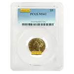 Default $5 Gold Half Eagle Liberty Head PCGS MS 62 (Random Year)