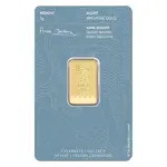 5 gram Britannia Gold Bar .9999 Fine (In Assay)