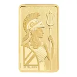 5 gram Britannia Gold Bar .9999 Fine (In Assay)