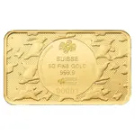 5 Gram Coca-Cola® Holiday Polar Bear PAMP Suisse Gold Bar (White Assay)