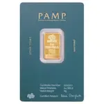 5 Gram PAMP Suisse Arabian Falcon Gold Bar .9999 Fine (w/ Frame)