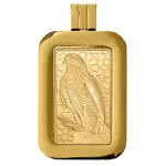 5 Gram PAMP Suisse Arabian Falcon Gold Bar .9999 Fine (w/ Frame)