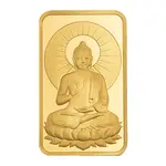 5 Gram PAMP Suisse Buddha Gold Bar .9999 Fine (in Assay)