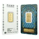 Default 5 Gram PAMP Suisse Christian Cross Gold Bar (in Assay)