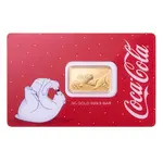 Default 5 gram PAMP Suisse Coca-Cola® Holiday Polar Bears Gold Bar (in Assay)