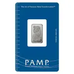 5 gram PAMP Suisse Lady Fortuna Platinum Bar .9995 Fine (In Assay)