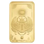 5 Gram PAMP Suisse Lucky Scarab Gold Bar .9999 Fine (in Assay)