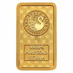 5 Gram Perth Mint Diwali Lakshmi Gold Bar .9999 Fine (in Assay)