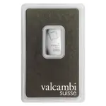 5 gram Platinum Bar - Valcambi Suisse .9995 Fine (In Assay)