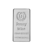 5 oz Jersey Mint Silver Bar .999 Fine