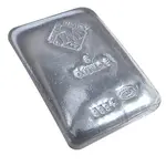 5 oz Johnson Matthey (JM) Silver Bar .999+ Fine (Poured)