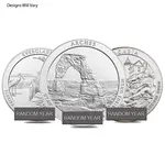 5 oz Silver America the Beautiful ATB Uncirculated Random Year (w/Box & COA)
