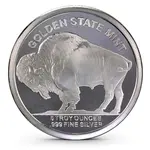 5 oz Silver Generic Rounds .999 Fine