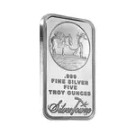 5 oz SilverTowne Prospector Silver Bar .999 Silver