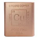 Default 5 Pound Copper Element Bar .9999 Fine (Rounded Edges)