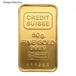 50 gram Generic Gold Bar .999+ Fine (Secondary Market)