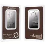 50 gram Platinum Bar - Valcambi Suisse .9995 Fine (In Assay)