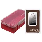 50 gram Platinum Bar - Valcambi Suisse .9995 Fine (In Assay)