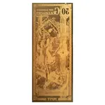 50 New Hampshire Goldback 1/20 oz 24K Gold Foil Aurum Note