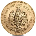 50 Pesos Mexican Gold Coin AU/BU (Random Year)