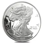8 oz Silver American Eagle Round .999 Fine (w/Box)