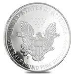 8 oz Silver American Eagle Round .999 Fine (w/Box)