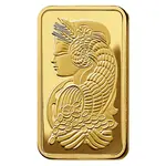 Box of 25 - 1 gram Gold Bar PAMP Suisse Lady Fortuna Veriscan .9999 Fine (In Assay)