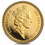 British Gold Half Sovereign BU/Proof Coin (Random Year)