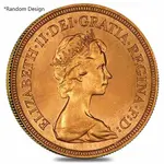 British Gold Sovereign Coin Avg Circ (Random Year)