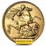 British Gold Sovereign Coin Avg Circ (Random Year)