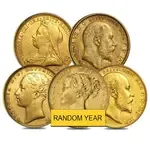 Default British Gold Sovereign Coin (Scruffy,Cleaned,Damaged)