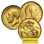 British Gold Sovereign Coin (Scruffy,Cleaned,Damaged)