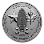 Canada 1/2 oz Silver Special Service Force $2 Coin BU (Random Year)