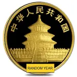 Chinese 1/10 oz Gold Panda Proof/Unc (Random Year, Not Sealed)