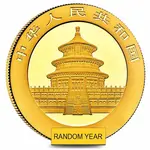 Chinese 30 gram Gold Panda .999 Fine BU (Random Year, Not Sealed)