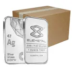 Elemetal Mint 1 oz Silver Bar .999 Fine