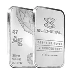 Elemetal Mint 10 oz Silver Bar .999 Fine (Sealed)