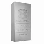 Elemetal Mint 100 oz Silver Bar .999 Fine