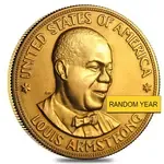 Gold at Spot - U.S. Mint 1 oz Gold Commemorative Arts Medal (Random Year)
