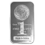Lot of 10 - 1 oz Highland Mint Buffalo Silver Bar .999 Fine