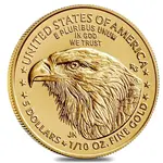 Lot of 10 - 2023 1/10 oz Gold American Eagle $5 Coin BU