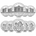 Default Lot of 10 - 2023 1 oz Austrian Silver Philharmonic Coin BU