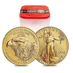 Lot of 10 - 2023 1 oz Gold American Eagle $50 Coin BU