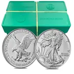 Lot of 10 - 2023 1 oz Silver American Eagle $1 Coin BU