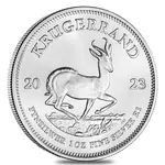 Lot of 10 - 2023 South Africa 1 oz Silver Krugerrand BU