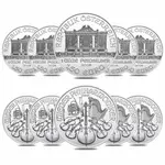 Default Lot of 10 - 2024 1 oz Austrian Silver Philharmonic Coin BU