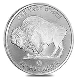 Lot of 100 - 1 oz Buffalo Silver Round .999 Fine (5 Tubes of 20)