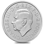 Lot of 100 - 2024 Great Britain 1 oz Silver Britannia BU